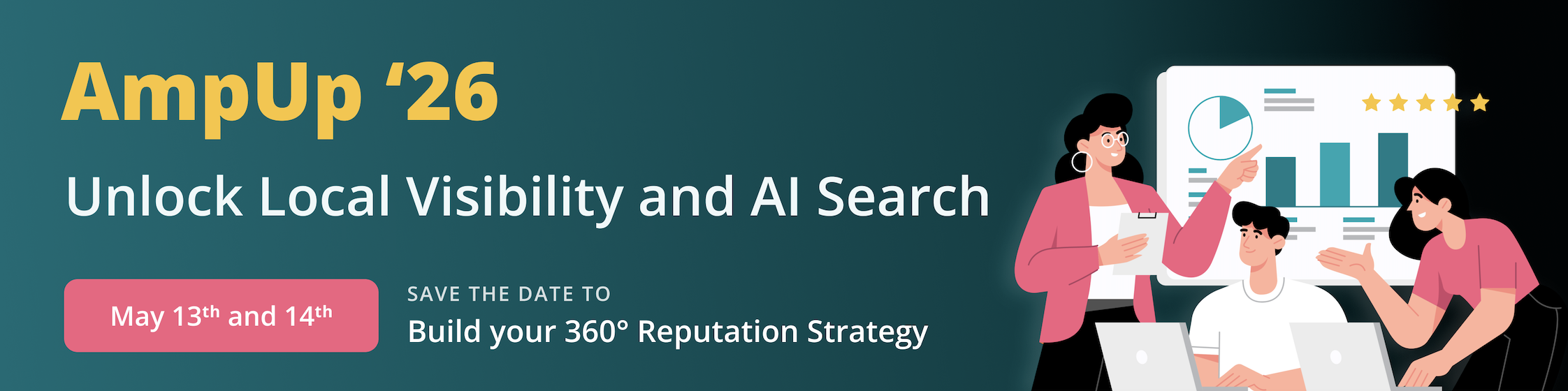 AmpUp '26 - Unlock Local Visibility and AI Search - May 13th and 14th